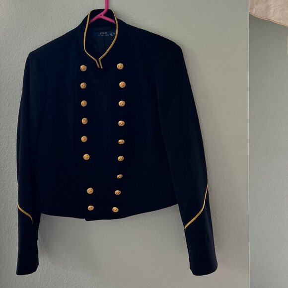 Polo Ralph Lauren Jackets & Blazers - Vintage Polo Ralph Lauren ~ Wool Military Blazer Jacket ~ 12 ~ $598